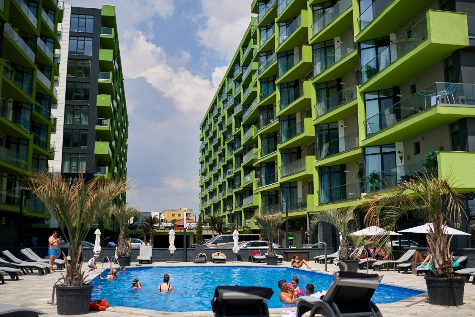 Evelyn'S Apartment Spa&Pool Beach Resort Mamaia Exteriér fotografie